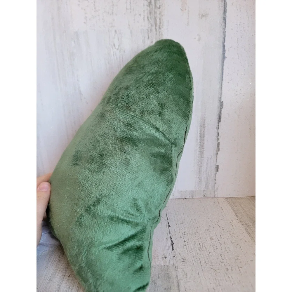 Christmas tree shaped light up pillow Xmas home decor couch accessory